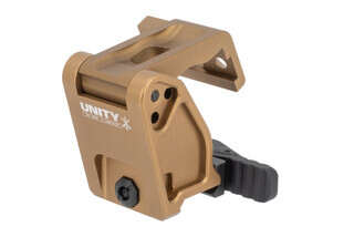 Unity Tactical FAST G33 magnifier mount in flat dark earth